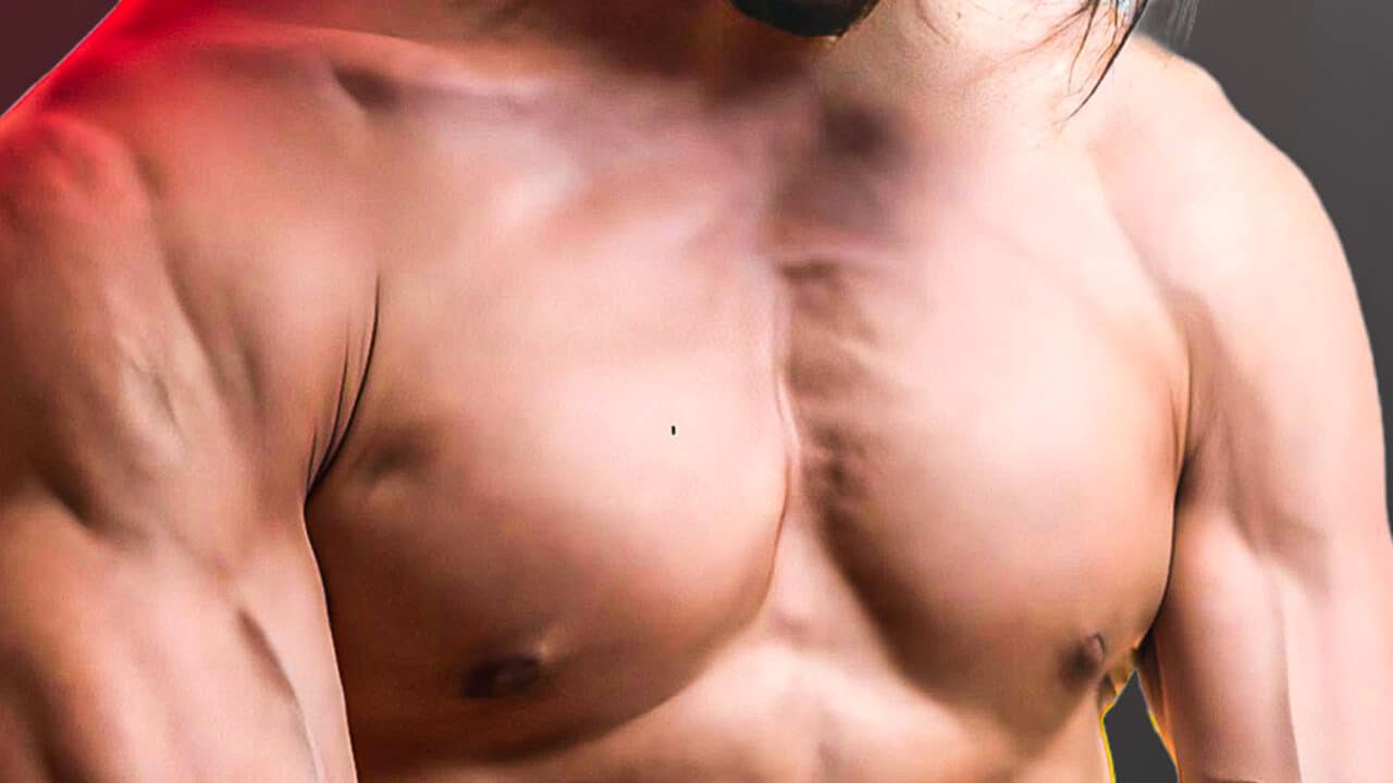 Pecs Visibles à la maison